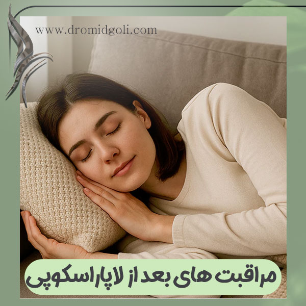 مراقبت های بعد از لاپاراسکوپی + دکتر امید گلی